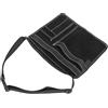 Abaodam Marsupio da Lavoro per Elettricisti con 3 Tasche Resistenti All'abrasione, Cintura Regolabile Oxford Nero, e Cavi
