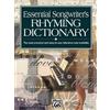 Alfred Music Essential Songwriter's Rhyming Dictionary: Most Practical and Easy to Use Reference Now Available