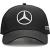 Mercedes AMG Petronas Formula One Team - Collezione Ufficiale di Formula 1 Merchandising - Berretto della Squadra George Russell 2022 - Nero- Dimensioni:Taglia Unica