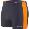sesto senso Boxer da Bagno Aderente da Uomo, Sportivo e Impermeabile per Nuotare - Taglia 3XL, Colore Blu Grafite - Costume da Bagno Aderente
