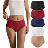 SHARICCA Slip senza cuciture, biancheria intima da donna, a vita alta, comodi, senza cuciture, senza cuciture, mutandine da donna