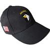 Fostex Garments Cappello da Baseball 101st Divisione Airborne Screaming Eagle Paracadutisti USA (Nero)