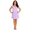 Leedya Camicia da Notte Donna Primaverile/Estiva 100% Cotone Made in Italy - Spalla Larga, Fresca e Traspirante, vestibilità Comoda