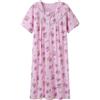 Keyocean Camicia da Notte Donna 100% Cotone Pigiama Estiva a Maniche Corte