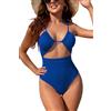 SHEKINI Cut out Costume da Bagno Intero da Donna Taglio Alto Costumi Intero Donna