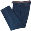 BRUHL Jeans Uomo in Denim Basic Montana - Blu Pietra