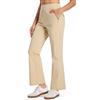 Libin Pantaloni Golf Donna Leggeri Estivi Viaggio 29, Khaki L