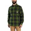 Carhartt Relaxed Fit Heavyweight Flannel Sherpa-Lined Shirt Jac Camicia Button-Down Uomo (Pacco da 1)