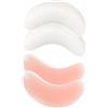 CALLARON Coppette in Facili Inserire e Rimuovere, per Riutilizzabili Reggiseno Silicone Push-up, 2 Paia, Lavabili Donna
