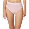 Wacoal Collant da donna... Slip Mutandine Taglio Alto, Rosa gesso., L
