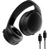 Skullcandy Crusher ANC 2 Cuffie Wireless Over-Ear con Cancellazione del Rumore, Sensory Bass, Skull-iQ, Microfono, 50 Ore di Autonomia, Compatibili con Alexa, Connessione Bluetooth - Nero