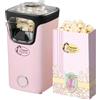 Bestron Macchina Popcorn, Turbo-Popcorn in meno di 2 minuti, Popcorn Machine con tecnologia ad aria calda, include 10 sacchetti per popcorn & misurino integrato, Collezione Sweet Dreams, Colore: Rosa