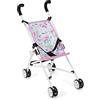 Bayer Chic 2000 Passeggino per bambole Roma, 601-53, 50 x 29 x 57 cm, colore: rosa