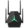 Generico Ripetitore WiFi Doppia Banda 1200Mbps, Amplificatore WiFi Potente per Casa Range Extender con Porta Ethernet e LED Indicatori,Alimentazione Type-C Elimina Zone Morthe di Rete WiFi