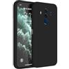 HAFFAN Custodia in Silicone TPU Compatibile con HUAWEI Mate10 Pro (6 inches), Cover Case Protettiva per Cellulare - Nero