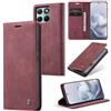 WJXEXRS Cover per Motorola Edge 70 Fusion 5G, Custodia in Pelle Motorola Edge 70 Fusion 5G, Supporto Slot Portafoglio Kickstand Wallet Magnetica Porta Carte, Adatto Motorola Edge 70 Fusion -Vino Rosso