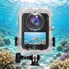 PULUZ Custodia impermeabile per DJI Osmo 360, IPX8 40 m, custodia protettiva subacquea antiurto per snorkeling, surf e immersioni