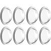 GodbTG 8-Pack Car Camera Lens Protector, Clear Waterproof Backup Camera Cover, Anti-Glare Rain Shield, Scratch-Resistant Rear View Camera Guard, Universal Automotive Protective Film
