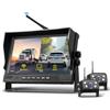 Hikity DVR 9 Pollici IPS Monitor Con Doppio Telecamera Retromarcia Wireless