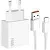 DONOONIS Caricabatterie Rapido Da 90 W, Caricabatterie Rapido Da 90 W Con Cavo USB-C Da 6 A E 1 M, Spina Turbo Per Poco X7 F6 F7 Pro 15 14 13 Ultra Poco, Note 14 13 Pro 5G 14T 13T Poco M6