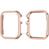 QBYVQQN Custodia Protettiva Compatibile con Apple Watch 38mm 40mm 41mm 42mm 44mm 45mm 49mm, Bling Cover Rigida Paraurti in Alluminio Cornice Case Compatibile con iWatch Ultra 2 Series 9/8/7/6/SE/5/4/3/2/1