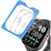 Mayfun per Amazfit Bip Max 50mm Pellicola Protettiva, 4 Pezzi Vetro Temperato, Proteggi Schermo Installazione Facile, Anti graffio, HD Transparent Vetro