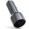 SATECHI Caricatore da Auto Doppio USB C PD 40W, Compatto