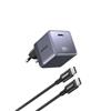 UGREEN Nexode Air 100W Caricatore USB C con Cable USB C (Grigio)