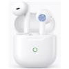 BGJRBY Cuffie Bluetooth, Auricolari Bluetooth 5.4 Wireless, 48 Ore Stereo HiFi Immersivo, Cuffiette In Ear con 4 ENC HD Cancellazione Rumore Mic, IP8 Controlli Tattili Cuffie Senza Fili per iPhone/Android