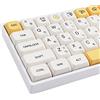 Tsungup PBT Keycaps 137 Tasti Dye-Sublimazione XDA Profilo Keycaps Giapponese per ANSI (US) Layout Gateron Cherry MX Interruttori Tastiera Meccanica (Miele e Latte)