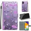 KENHONER Custodia per Samsung Galaxy A13 4G/5G/A04S, fiore | Portafoglio Pelle PU, Magnetica, Resistente Agli Urti, Scomparto Carte Credito, Pieghevole, Flip Libro, Motivo