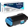 LCL Cartucce di Toner Compatibile VersaLink C500 C505 106R03859 2400 Pagine | Sostituzione per Xerox VersaLink C500 C505(1 Ciano)
