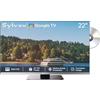 SYLVOX 22 Google 12V TV per Marine, 1080 FHD con Lettore DVD Integrato