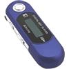 Linhexis Lettore MP3 portatile con schermo da 1,2 pollici, lettore musicale USB, supporta MP3 WMA, jack per cuffie da 3,5 mm, dispositivo audio ABS per sport di viaggio (nero) (blu)