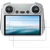 Rtinle 2 pezzi HD Mini 3 Pro RC Pellicola Protettiva per Schermo in Vetro Temperato per DJI RC (DJI MINI 3 Pro) Accessori per Droni