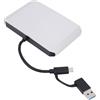 Denash USB 3.0 USB C a Dual HD Adapter, Connetti i Display Doppi 4K con Adattatore in Lega di Alluminio da 60Hz con 2x4k 60Hz 1, 2x5K 60Hz DisplayPort, Ideale per