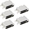 eMagTech 5 Pezzi usb type-c Porta di Ricarica Presa Femmina Ricambio Compatibile con Meberry M7 Tablet