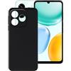 BUNALFaa Cover per Honor X5c Plus (6.74), Custodia per Antiurto Antigraffio Protettiva Case Ultra Sottile Silicone Custodie per Honor X5c Plus - Nero