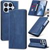 Jasonyu Cover per Xiaomi 17T, Portafoglio PU Pelle Custodia, Blu | Flip Libro, Slot Porta Carte, Magnetica, Funzione Supporto, TPU Antiurto