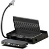 SAVAGE RAVEN by Skull & Co. OneDock PRO Portable Dock with Detachable USB Hub HDMI TV Adapter for SteamDeck/OLED, ROG Ally/X, Xbox Ally/X, Black, with Extension Cable