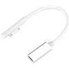 RUIZHI Adattatore da USB C a Surface da 20 cm, 45 W, 15 V, 3 A, tipo C femmina a Surface magnetico maschio, compatibile con Surface Pro 7/6/5/4/3, Surface Go 3/2/1, Surface Laptop 3/2/1, Surface Book 1