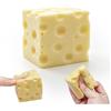 exatta Big Cheese Squishy Square,Giocattolo Squishy Formaggio,XXL anti-stress Squeeze Super Cheese,Giocattolo Antistress Squishy Cheese,Squeezes Toys,Squishy antistress,per Spremere e Rilassare