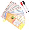 Generic Carte Matematiche Perforate Interattive Cancellabili A Secco