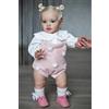 RXDOLL Bambole Reborn di grandi dimensioni, 66 cm, realistica, corpo in tessuto, come in vero silicone