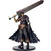 Puruuige Anime Guts Figura Battle Damaged Bloody Version Figurine PVC Nero Spadaccino Guts Modello Statua Giocattolo Collezioni Ufficio Decorazioni Regalo