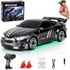 Umikk 1:64 Mini RC Drift Car con illuminazione a LED, trazione integrale