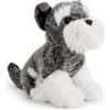 Zappi Co Ernie il Schnauzer Peluche (21 cm) - Schnauzie Cane - Morbido, Coccoloso, 100% Riciclato - Elegante Compagno Canino