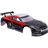 Dpofirs Scocca per Auto RC, Telaio per Auto RC in Scala 1/10 e Alettone Posteriore per Aggiornamenti di da Corsa, con Costruzione in PVC e Design Visivo Dettagliato per Telecomandate con Passo da 26