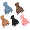 ZEBKEL 6 Pcs fermagli per capelli, clip volume capelli ricci, fermagli volumizzanti per capelli ricci, fermagli a artiglio per volume e radici, sollevatori di radice per ricci elastici, multicolore(A)