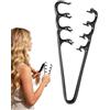 Generic Pettine per capelli ricci, accessorio per acconciature volumizzanti, 22 x 9,5 cm, facile da usare, per uomini e donne, per stilisti affidabili, per casa, viaggi, saloni, qualità premium per eventi